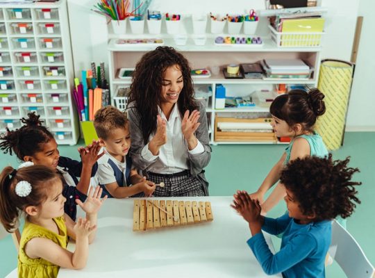 What is directed learning in child development?